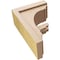 Ekena Millwork 6"W x 12"D x 18"H Classic Warren Rough Cedar Woodgrain TimberThane Corbel, Primed Tan CORUR06X12X18WARRCPR - alternate 4
